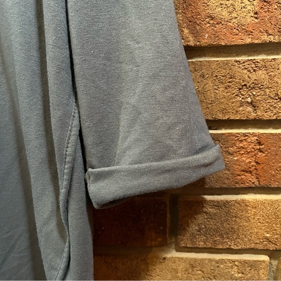 Terra & Sky slate gray scoop neck top 0X (14W) - Picture 4 of 7